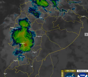 Lluvias y tormentas afectan a Manabí, Los Ríos, Guayas y Santo Domingo image